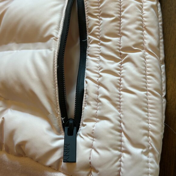 Mark New York Women's Performance Puffer Bomber Jacket Light Pink Sz Small - Picture 9 of 13